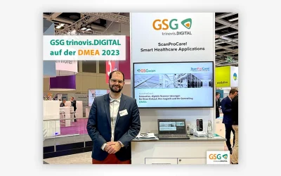 GSG mbH mit smarter Scanner-Lösung auf der DMEA – Connecting Digital Health 2023